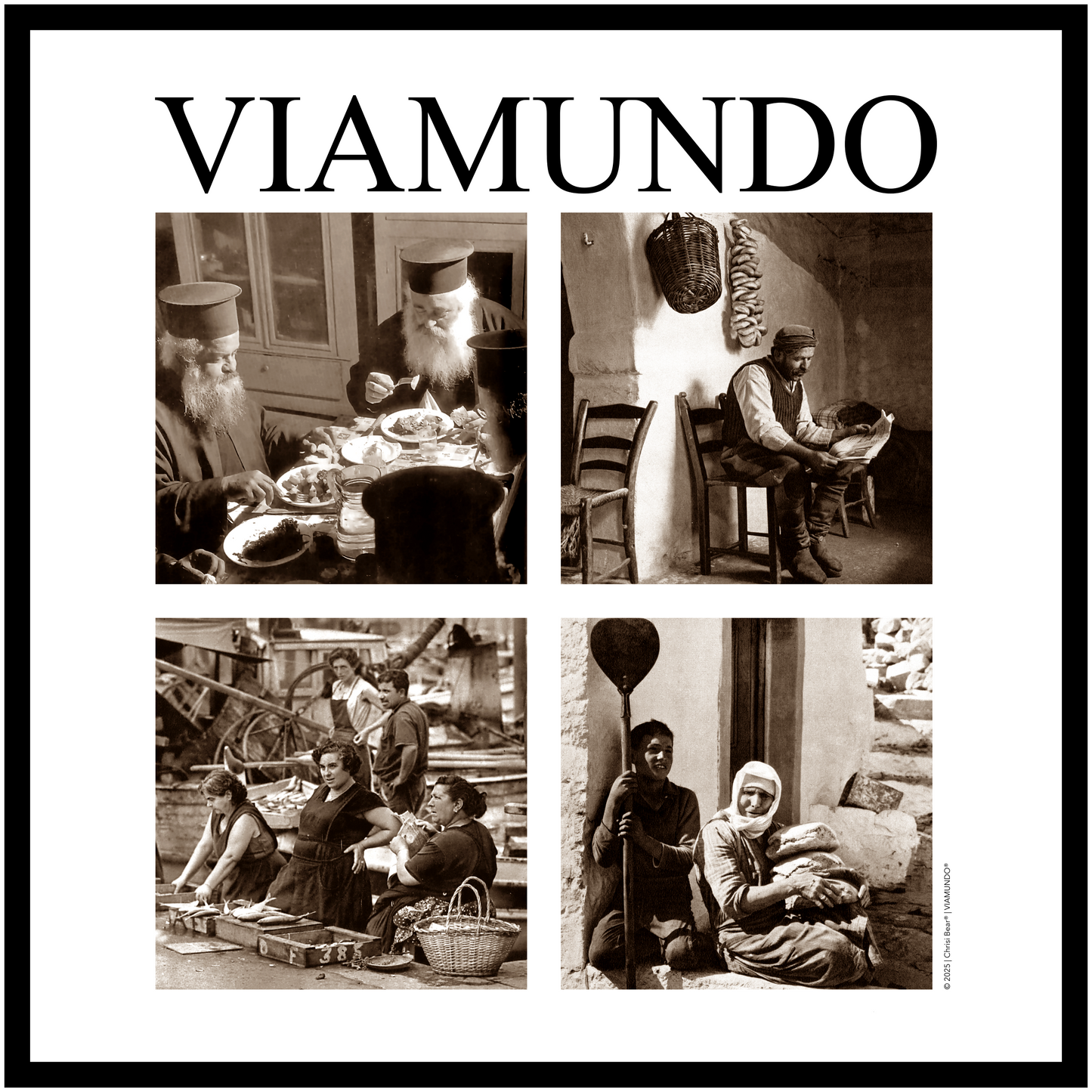 Mittelmeer | 70x70 cm