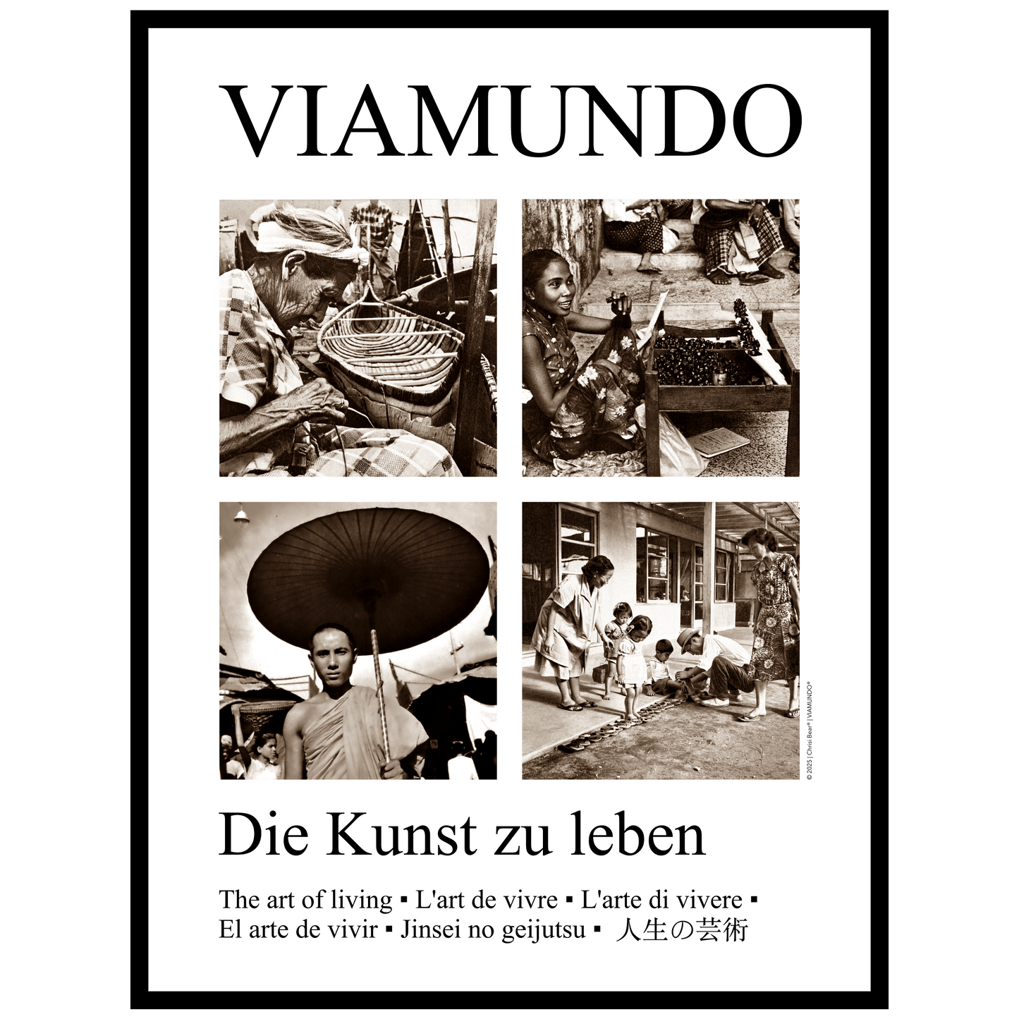 Die Kunst zu leben | 60x80 cm