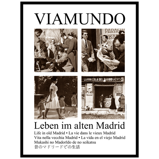 Leben im alten Madrid | 60x80 cm