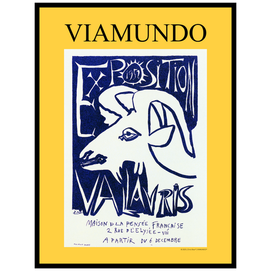 Picasso „MAISON DE LA PENSÉE FRANÇAISE 1952“ | 60x80 cm