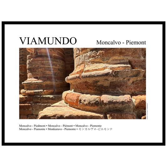 Moncalvo - Piemont | 80x60 cm