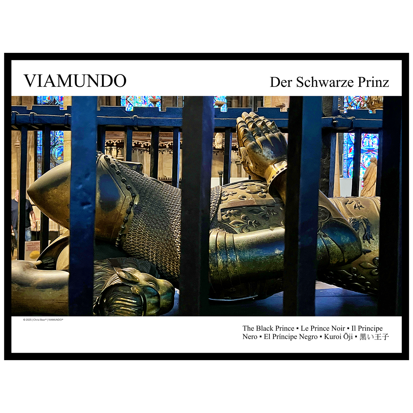 Der Schwarze Prinz | 60x80 cm