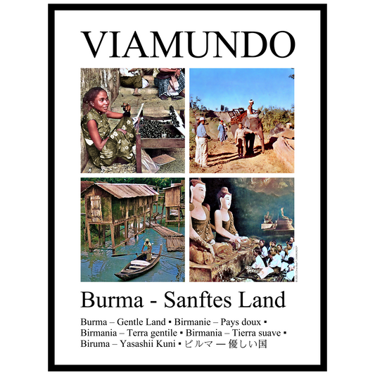 Burma - Sanftes Land | 60x80 cm