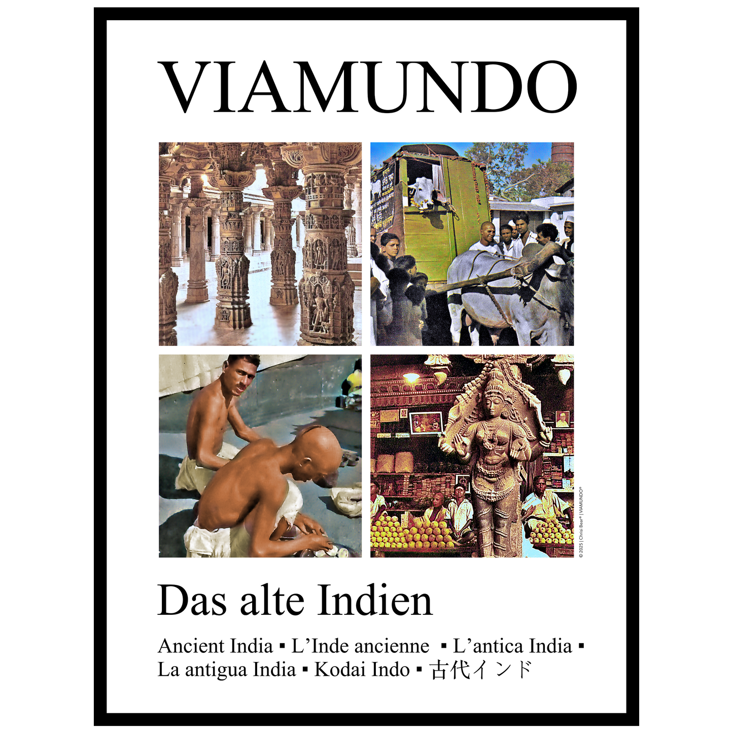 Das alte Indien | 60x80 cm