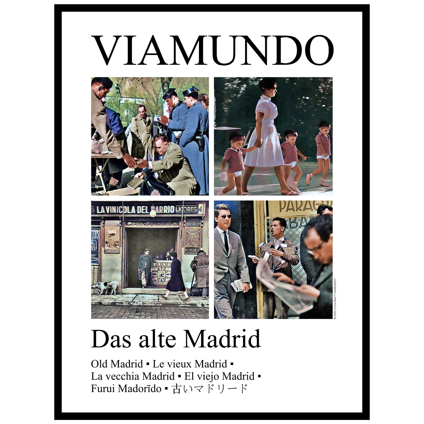 Das alte Madrid | 60x80 cm