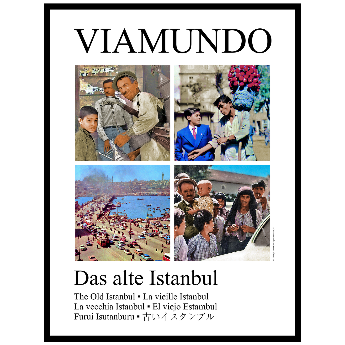 Das alte Istanbul | 60x80 cm