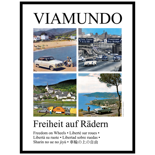 Freiheit auf Rädern | 60x80 cm