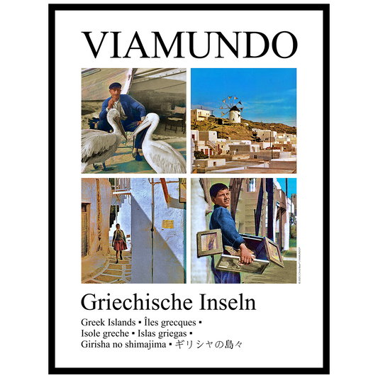 Griechische Inseln | 60x80 cm