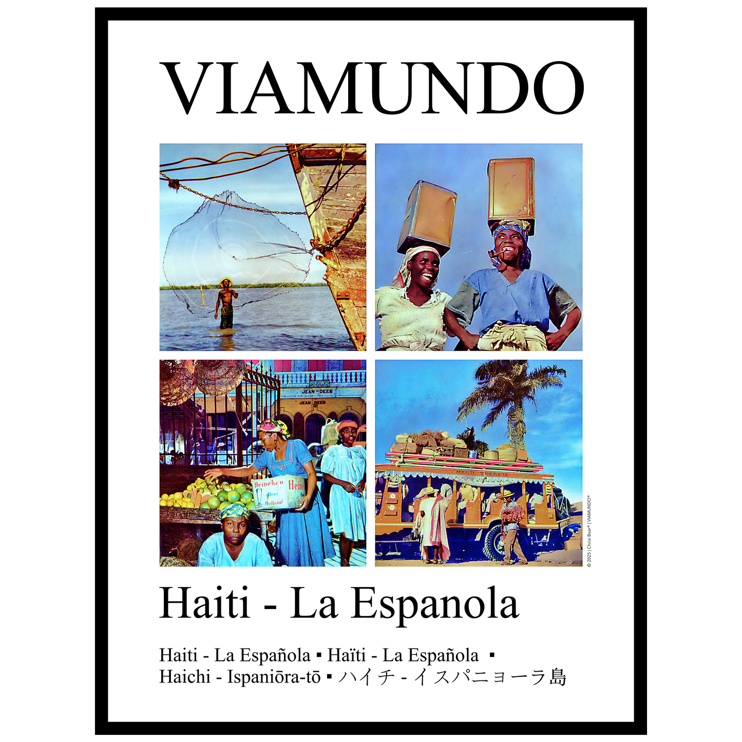 Haiti - La Espagnola | 60x80 cm