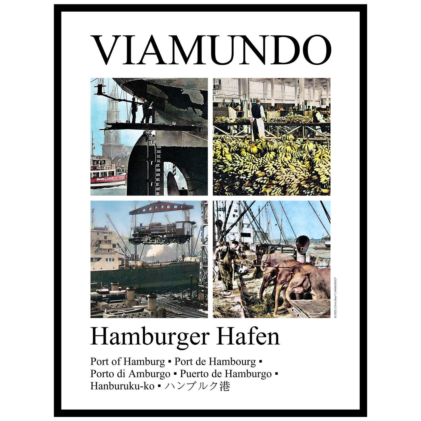 Hamburger Hafen | 60x80 cm