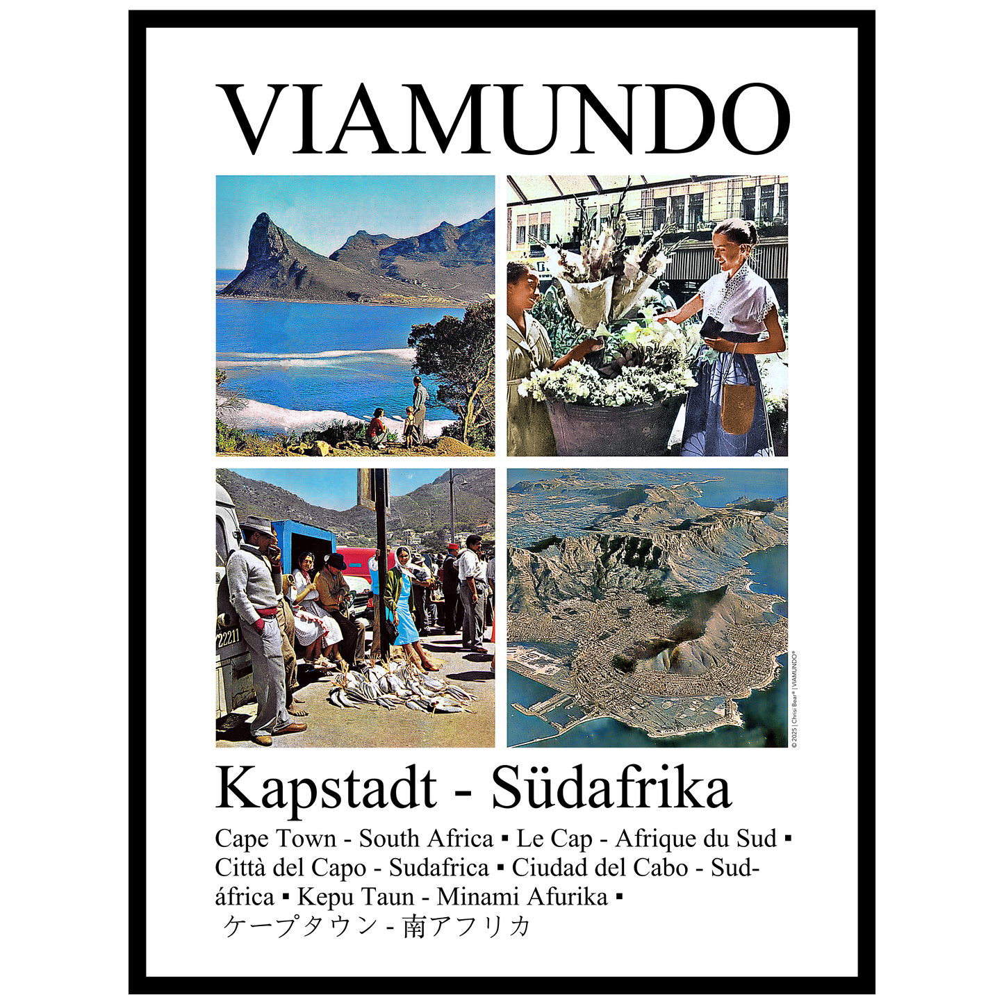 Kapstadt - Südafrika | 60x80 cm