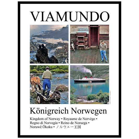 Königreich Norwegen | 60x80 cm