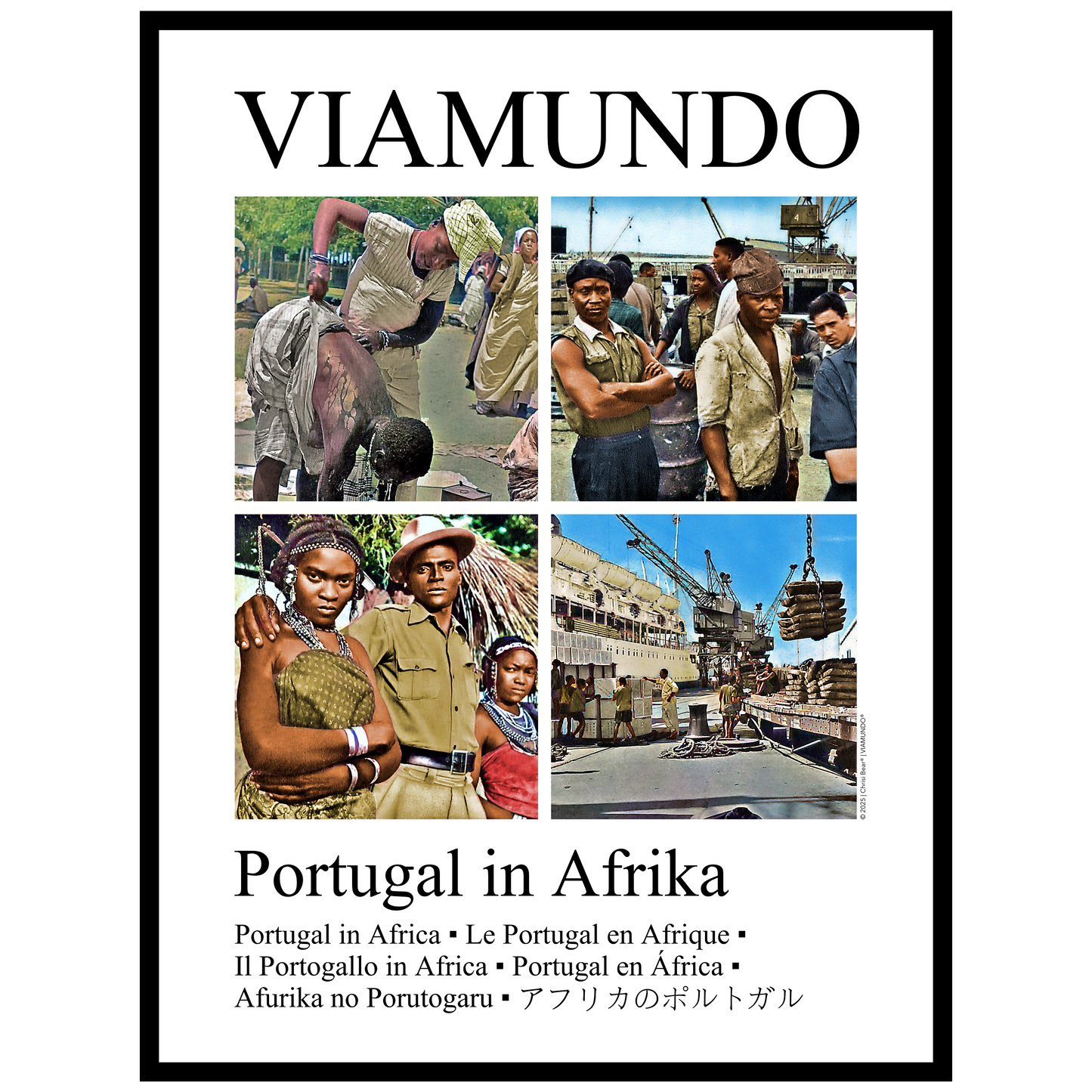 Portugal in Afrika | 60x80 cm