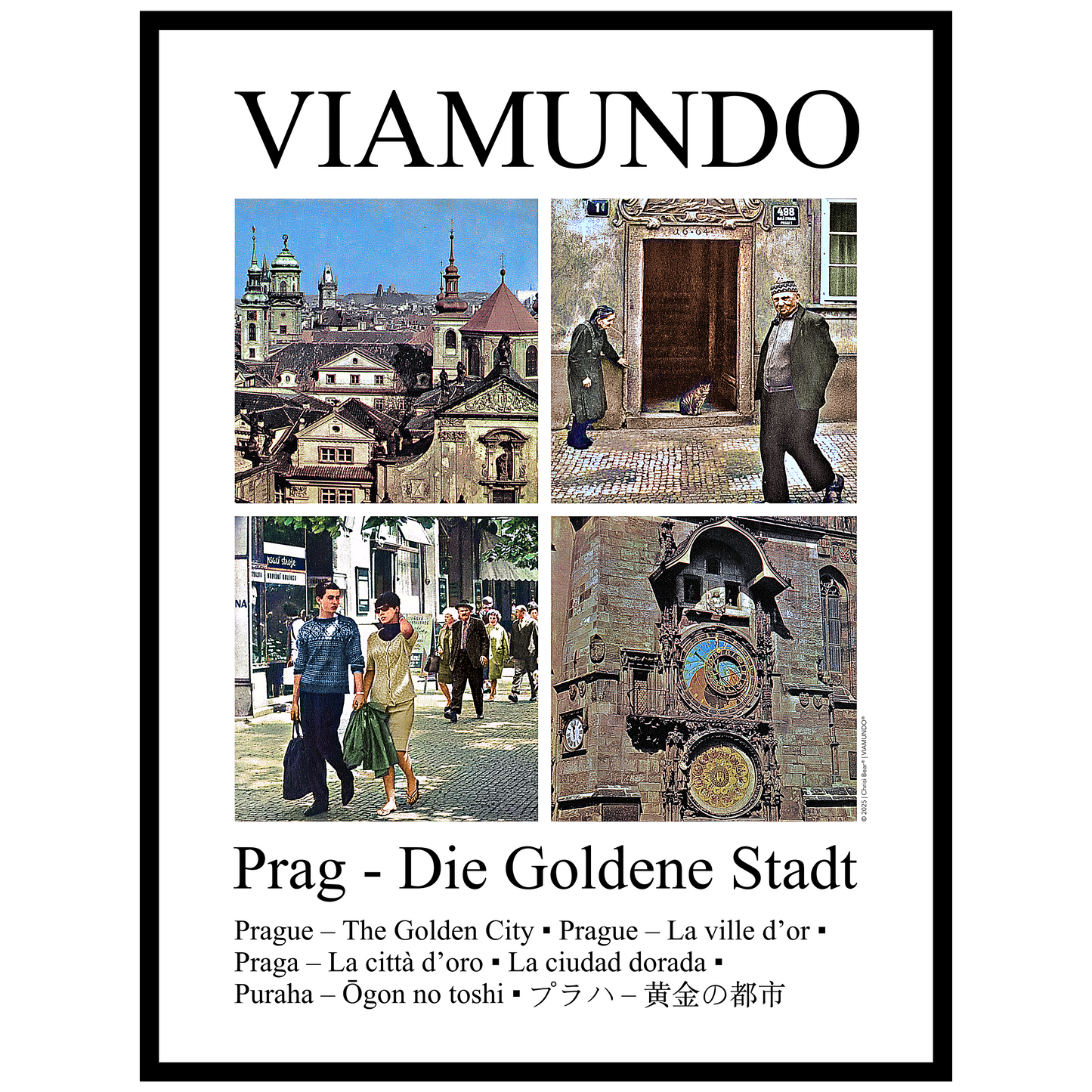 Prag - Die Goldene Stadt | 60x80 cm