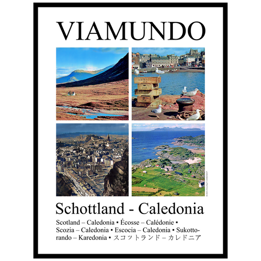 Schottland - Caledonia | 60x80 cm