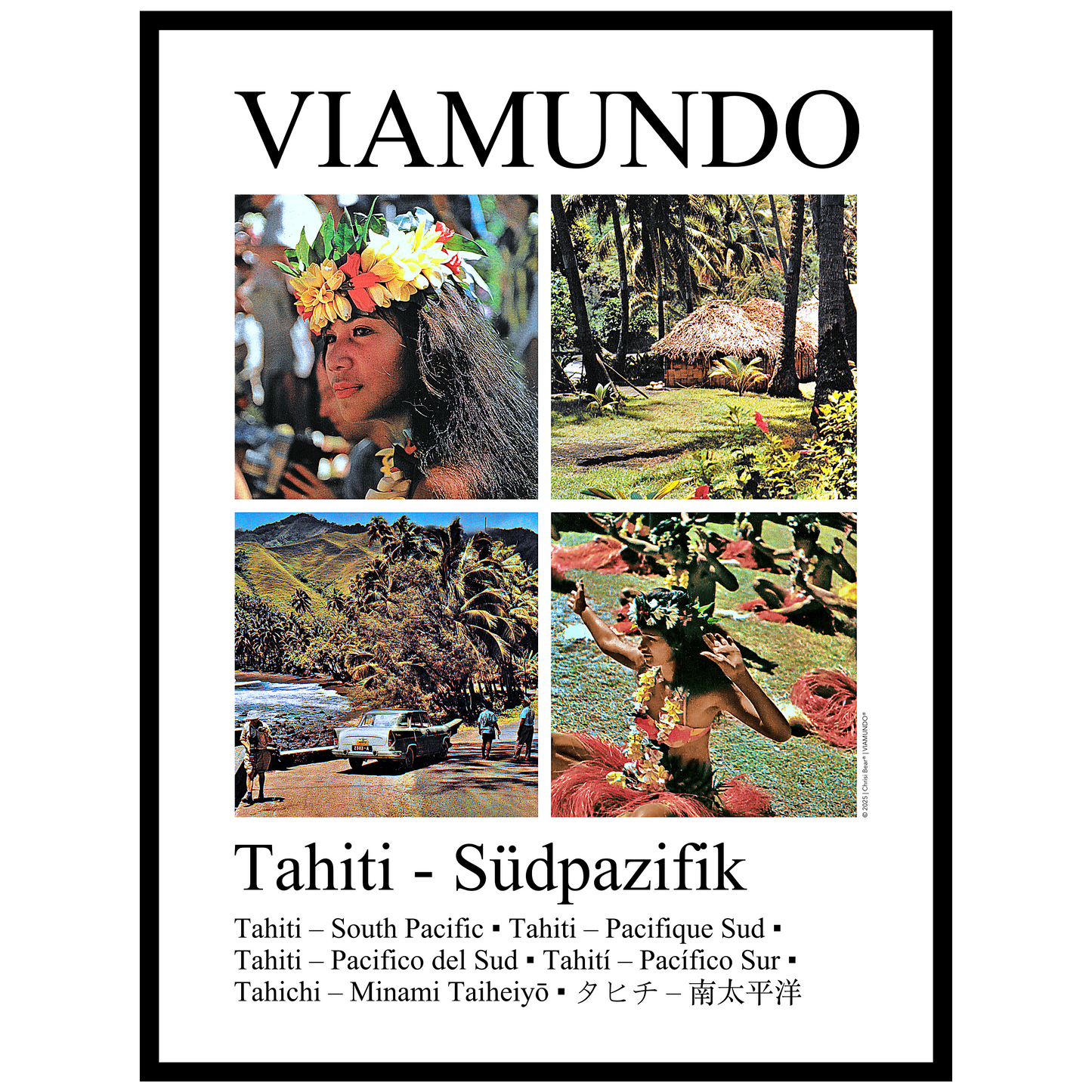 Tahiti - Südpazifik | 60x80 cm